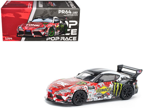 Toyota Pandem GR Supra RHD (Right Hand Drive) Daigo Saito "D1 Grand Prix" (2024) 1/64 Diecast Model Car by Pop Race Toyota Pandem GR Supra RHD (Right Hand Drive) Daigo Saito "D1 Grand Prix" (2024) 1/64 Diecast Model Car by Pop Race