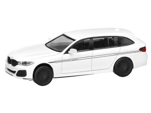 BMW Alpina B5 Touring White 1/87 (HO) Plastic Model Car by Herpa BMW Alpina B5 Touring White 1/87 (HO) Plastic Model Car by Herpa