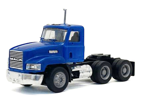 Mack 603 Short Day Cab Blue Metallic 1/87 (HO) Plastic Model Car by Promotex Mack 603 Short Day Cab Blue Metallic 1/87 (HO) Plastic Model Car by Promotex