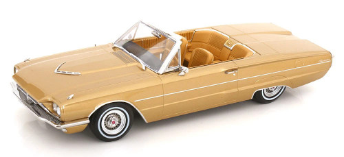 1/18 KK-Scale 1966 Ford Thunderbird Convertible (Gold Metallic) Diecast Car Model 1/18 KK-Scale 1966 Ford Thunderbird Convertible (Gold Metallic) Diecast Car Model