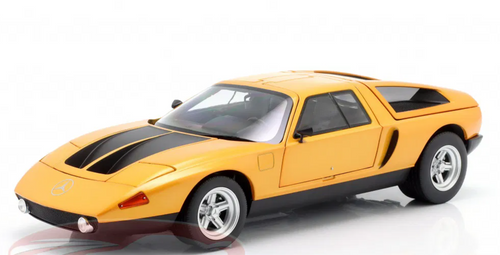1/18 Dealer Edition Mercedes-Benz C111-II (Autumn Yellow) Diecast Car Model 1/18 Dealer Edition Mercedes-Benz C111-II (Autumn Yellow) Diecast Car Model