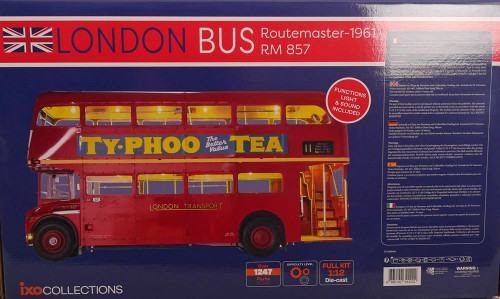 1/12 Ixo 1961 Routemaster Double-decker London Bus Model Kit 1/12 Ixo 1961 Routemaster Double-decker London Bus Model Kit