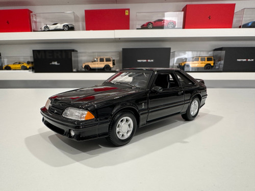 1/24 Maisto 1993 Ford Mustang SVT Cobra (Black) Diecast Car Model (new no retail box) 1/24 Maisto 1993 Ford Mustang SVT Cobra (Black) Diecast Car Model (new no retail box)