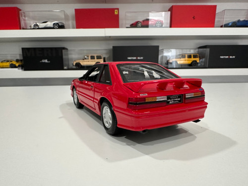 1/24 Maisto 1993 Ford Mustang SVT Cobra (Red) Diecast Car Model (new no retail box) 1/24 Maisto 1993 Ford Mustang SVT Cobra (Red) Diecast Car Model (new no retail box)