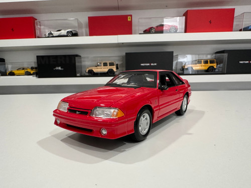 1/24 Maisto 1993 Ford Mustang SVT Cobra (Red) Diecast Car Model (new no retail box) 1/24 Maisto 1993 Ford Mustang SVT Cobra (Red) Diecast Car Model (new no retail box)
