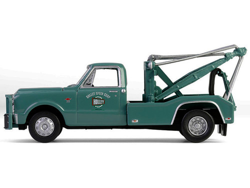 1967 Chevrolet C-30 Dually Wrecker Tow Truck "Holley Speed Shop" Green "Dually Drivers" Series 16 1/64 Diecast Model Car by Greenlight 1967 Chevrolet C-30 Dually Wrecker Tow Truck "Holley Speed Shop" Green "Dually Drivers" Series 16 1/64 Diecast Model Car by Greenlight