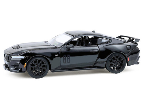 2024 Ford Mustang GT Coupe Black "Black Bandit" Series 30 1/64 Diecast Model Car by Greenlight 2024 Ford Mustang GT Coupe Black "Black Bandit" Series 30 1/64 Diecast Model Car by Greenlight