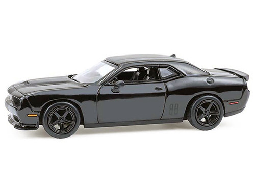 2016 Dodge Challenger R/T Hemi Black "Black Bandit" Series 30 1/64 Diecast Model Car by Greenlight 2016 Dodge Challenger R/T Hemi Black "Black Bandit" Series 30 1/64 Diecast Model Car by Greenlight