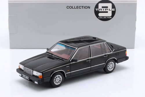 1/18 Triple9 1985 Volvo 760 Turbo (Black) Diecast Car Model 1/18 Triple9 1985 Volvo 760 Turbo (Black) Diecast Car Model