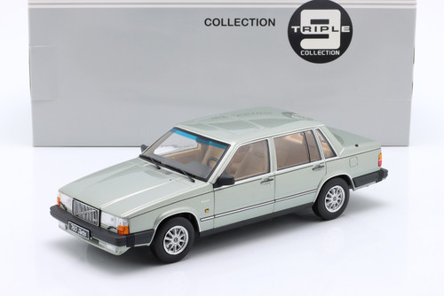 1/18 Triple9 1985 Volvo 760 Turbo (Light Green Metallic) Diecast Car Model 1/18 Triple9 1985 Volvo 760 Turbo (Light Green Metallic) Diecast Car Model