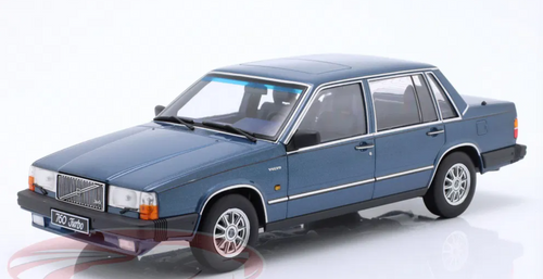 1/18 Triple9 1985 Volvo 760 Turbo (Blue Metallic) Diecast Car Model 1/18 Triple9 1985 Volvo 760 Turbo (Blue Metallic) Diecast Car Model