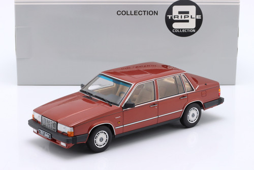 1/18 Triple9 1985 Volvo 760 Turbo (Red) Diecast Car Model 1/18 Triple9 1985 Volvo 760 Turbo (Red) Diecast Car Model