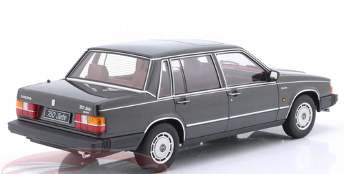 1/18 Triple9 1985 Volvo 760 Turbo (Dark Grey Metallic) Diecast Car Model 1/18 Triple9 1985 Volvo 760 Turbo (Dark Grey Metallic) Diecast Car Model