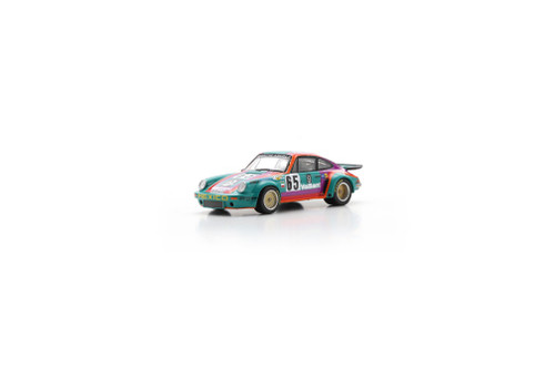 1/64 Spark Porsche 911 Carrera RSR 3.0 No.65 24H Le Mans 1975 B. Sprowls - J. Carlos Bolanos - A. Contreras Car Model 1/64 Spark Porsche 911 Carrera RSR 3.0 No.65 24H Le Mans 1975 B. Sprowls - J. Carlos Bolanos - A. Contreras Car Model
