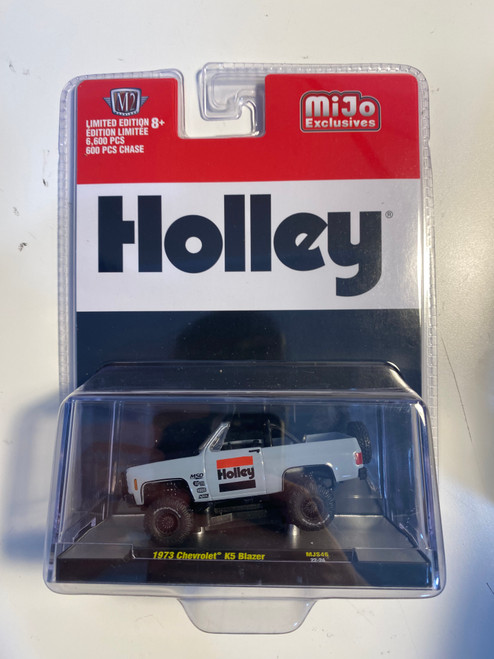 AS-IS 1/64 M2 Machines 1973 Chevrolet K5 Blazer Open Top 4×4 Holley (Grey) Diecast Car Model AS-IS 1/64 M2 Machines 1973 Chevrolet K5 Blazer Open Top 4×4 Holley (Grey) Diecast Car Model