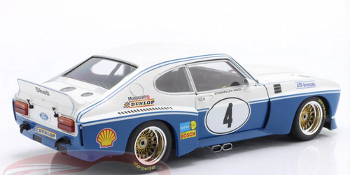1/18 Werk83 1974 Ford Capri RS 3100 #4 Winner ETCC Zandvoort Ford Motorsport Rolf Stommelen, Jochen Mass Diecast Car Model 1/18 Werk83 1974 Ford Capri RS 3100 #4 Winner ETCC Zandvoort Ford Motorsport Rolf Stommelen, Jochen Mass Diecast Car Model