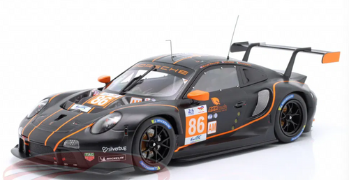 1/18 Ixo 2022 Porsche 911 RSR-19 #86 24h LeMans GR Racing Michael Wainwright, Riccardo Pera, Ben Barker Diecast Car Model 1/18 Ixo 2022 Porsche 911 RSR-19 #86 24h LeMans GR Racing Michael Wainwright, Riccardo Pera, Ben Barker Diecast Car Model