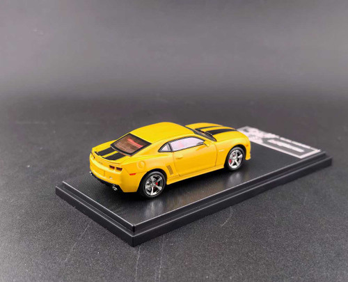 1/64 Fine Works64 Chevrolet Camaro The Transformers Bumblebee (Yellow) Diecast Car Model