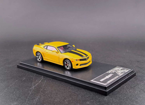 1/64 Fine Works64 Chevrolet Camaro The Transformers Bumblebee (Yellow) Diecast Car Model