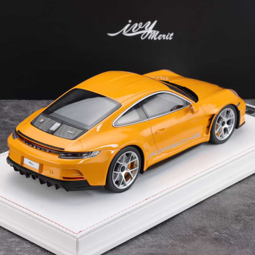 1/18 Ivy Porsche 911 992 S/T (Orange with Silver Wheels) Car Model 1/18 Ivy Porsche 911 992 S/T (Orange with Silver Wheels) Car Model