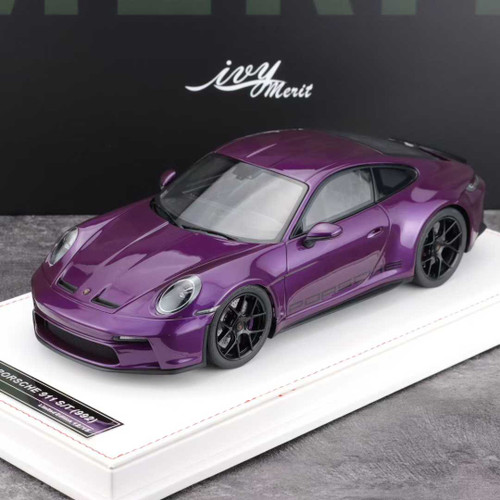 1/18 Ivy Porsche 911 992 S/T (Purple with Black Wheels) Car Model 1/18 Ivy Porsche 911 992 S/T (Purple with Black Wheels) Car Model