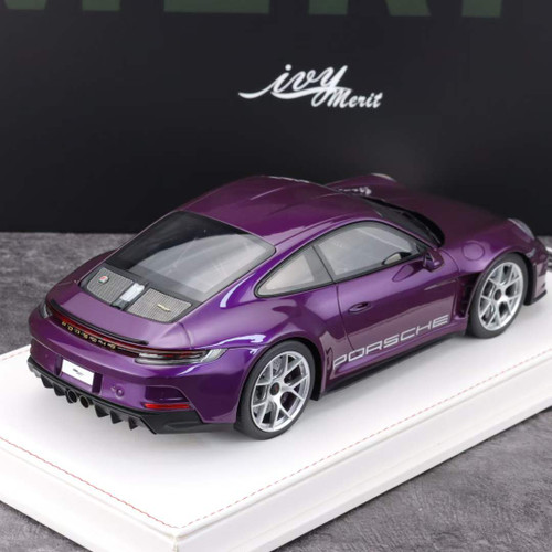 1/18 Ivy Porsche 911 992 S/T (Purple with Silver Wheels) Car Model 1/18 Ivy Porsche 911 992 S/T (Purple with Silver Wheels) Car Model