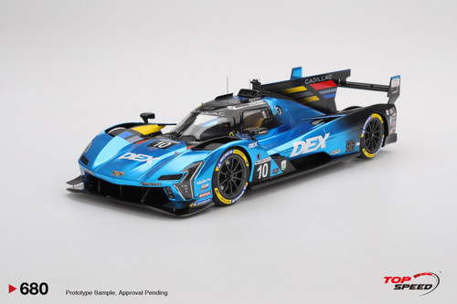1/18 Top Speed 2025 Cadillac V-Series.R #10 Cadillac Wayne Taylor Racing 2025 IMSA Daytona 24 Hrs Car Model 1/18 Top Speed 2025 Cadillac V-Series.R #10 Cadillac Wayne Taylor Racing 2025 IMSA Daytona 24 Hrs Car Model