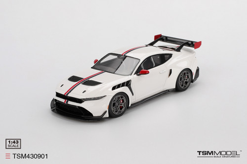 1/64 Mini GT Ford Mustang GTD Spirit of America (White) Diecast