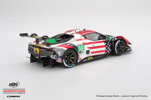 1/18 BBR 2025 Ferrari 296 GT3 #50 Af Corse 2025 IMSA Daytona 24 Hrs Car Model 1/18 BBR 2025 Ferrari 296 GT3 #50 Af Corse 2025 IMSA Daytona 24 Hrs Car Model