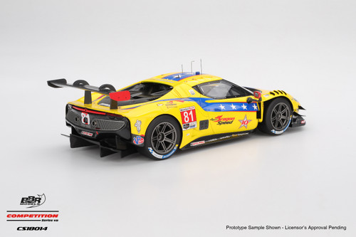 1/18 BBR 2025 Ferrari 296 GT3 #81 DragonSpeed 2025 IMSA Daytona 24 Hrs Car Model 1/18 BBR 2025 Ferrari 296 GT3 #81 DragonSpeed 2025 IMSA Daytona 24 Hrs Car Model