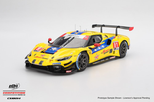 1/18 BBR 2025 Ferrari 296 GT3 #81 DragonSpeed 2025 IMSA Daytona 24 Hrs Car Model 1/18 BBR 2025 Ferrari 296 GT3 #81 DragonSpeed 2025 IMSA Daytona 24 Hrs Car Model