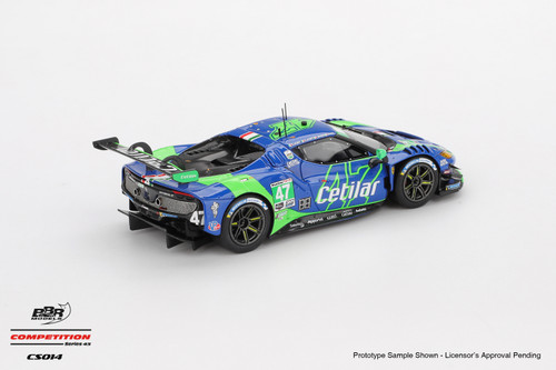 1/43 BBR 2025 Ferrari 296 GT3 #47 CETILAR RACING 2025 IMSA Daytona 24 Hrs Car Model 1/43 BBR 2025 Ferrari 296 GT3 #47 CETILAR RACING 2025 IMSA Daytona 24 Hrs Car Model