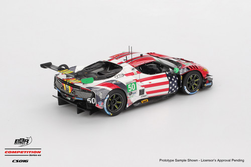 1/43 BBR 2025 Ferrari 296 GT3 #50 Af Corse 2025 IMSA Daytona 24 Hrs Car Model 1/43 BBR 2025 Ferrari 296 GT3 #50 Af Corse 2025 IMSA Daytona 24 Hrs Car Model