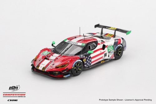 1/43 BBR 2025 Ferrari 296 GT3 #50 Af Corse 2025 IMSA Daytona 24 Hrs Car Model 1/43 BBR 2025 Ferrari 296 GT3 #50 Af Corse 2025 IMSA Daytona 24 Hrs Car Model