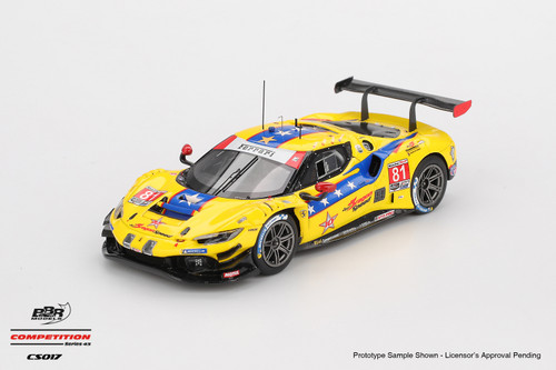 1/43 BBR Ferrari 296 GT3 #81 DragonSpeed 2025 IMSA Daytona 24 Hrs Car Model 1/43 BBR Ferrari 296 GT3 #81 DragonSpeed 2025 IMSA Daytona 24 Hrs Car Model