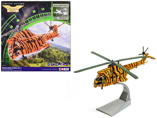 1/72 Corgi Westland Puma HC-1, XW231, RAF 230. Sqn Diecast Model