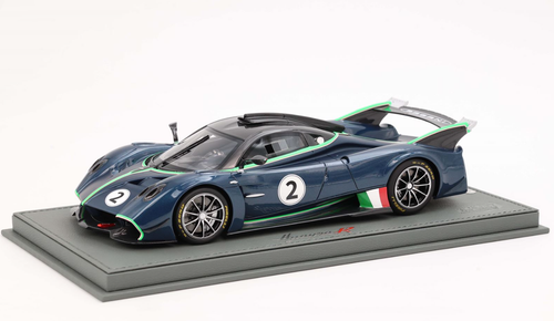 1/18 BBR Pagani Huayra R #2 (Blue) Car Model Limited 100 Pieces 1/18 BBR Pagani Huayra R #2 (Blue) Car Model Limited 100 Pieces