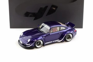 1/18 GT Spirit Porsche 911 993 RWB Army Girl Purple Car Model