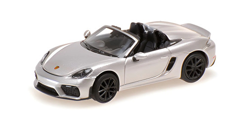 1/87 Minichamps 2019 Porsche 718 (981) Spyder (Silver Metallic) Diecast Car Model 1/87 Minichamps 2019 Porsche 718 (981) Spyder (Silver Metallic) Diecast Car Model
