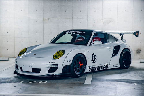 1/18 GT Spirit Porsche 911 997 LB-Works Turbo (White) Car Model 1/18 GT Spirit Porsche 911 997 LB-Works Turbo (White) Car Model