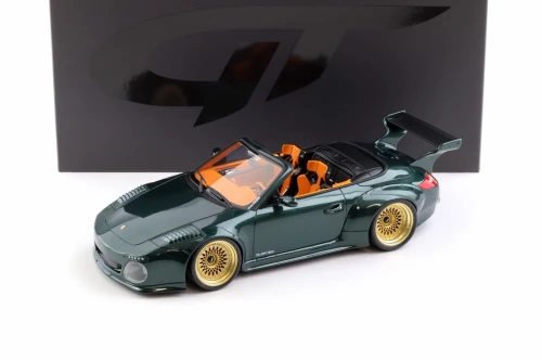 1/18 GT Spirit 2024 Porsche 911 Old & New Tokyo Auto Salon (Green) Car Model