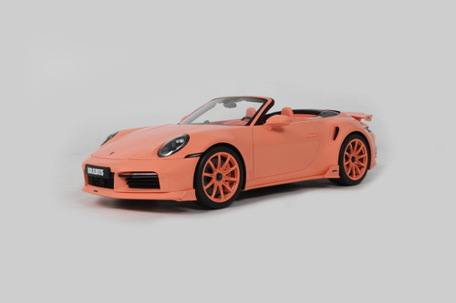 1/18 GT Spirit 2024 Porsche 911 992 Turbo S Brabus 900 Peetch Pink Car Model 1/18 GT Spirit 2024 Porsche 911 992 Turbo S Brabus 900 Peetch Pink Car Model