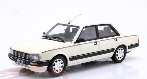 1/18 OTTO 1989 Peugeot 505 V6 (White) Car Model 1/18 OTTO 1989 Peugeot 505 V6 (White) Car Model