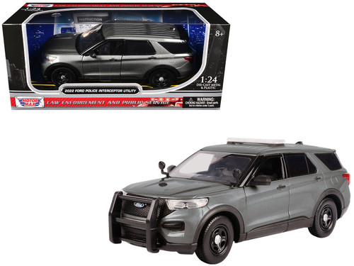 2022 Ford Police Interceptor Utility Unmarked Gray Metallic