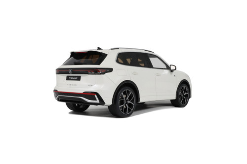 1/18 OTTO 2024 Volkswagen Tiguan E TSi R-Line Oryx White Pearl Car Model