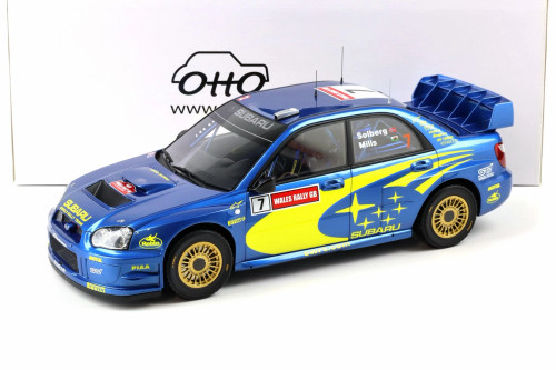 1/8 Ixo 2003 Subaru Impreza S9 WRC #7 WRC Champion 555 Subaru WRT