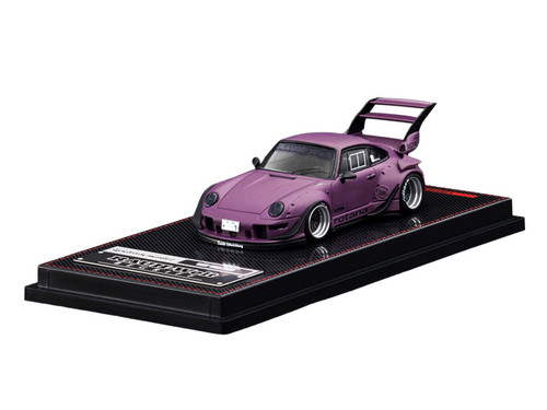 1/64 Ignition Model Porsche 911 RWB 993 (Matte Purple) Car Model