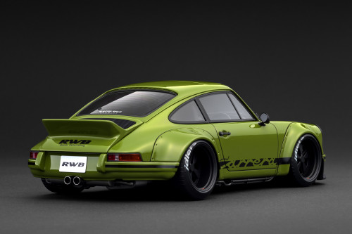 1/18 Ignition Model IG Porsche 911 964 RWB Backdate Green Car Model
