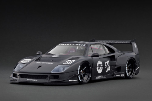 1/18 Ignition Model IG Ferrari F40 LB-WORKS 40 (Blue Metallic) Car