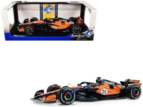 1/18 Solido 2025 Formula 1 Monaco GP 3rd Place McLaren MCL39 #81 Oscar Piastri Diecast Car Model